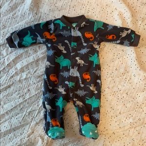 Fleece footed pajamas